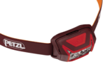 Petzl E065AB02 ACTIK® CORE Red nabíjateľná čelovka, červená