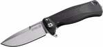 SR22A BS LionSteel SR FLIPPER BLACK Aluminum nůž, RotoBlock, satin finish blade Sleipner