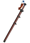 Cold Steel 88FG Battle Gim čínský meč 76,2 cm, dřevo Palisandr, mosaz, dřevěné pouzdro