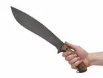 Beavercraft KKR1 Kukri Knife outdoorový nůž 29 cm, ořechové dřevo, kožené pouzdro