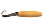 Morakniv 13388 Hook Knife162 rezbársky nôž 5,5 cm, brezové drevo, kožené puzdro
