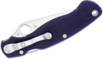 Spyderco C36GPDBL2 Military 2 sötétkék zsebkés 10.2 cm, szatén, sötétkék, G10