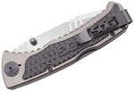 SOG-SW1011-CP SIDESWIPE - GREY TINI kapesní nůž 8,6 cm, černo-šedá, hliník, GRN