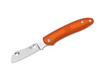 Spyderco C189POR Roadie vreckový nôž 5,3 cm, oranžová, FRN