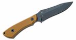 CRKT CR-2083 Ramadi™ Coyote Brown taktikai kés 11 cm, fekete, barna, G10, műanyag tok