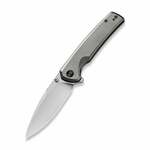 We Knife WE21014C-1 Subjugator zsebkés 8,8 cm, szatén, szürke, titán 