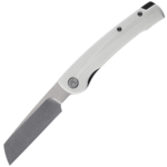 PFE04WW Petrified Fish PFE04
Scholar Stonewashed 154CM White G10