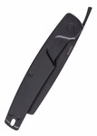 Extrema Ratio 04.1000.0138/BLK T-RAZOR BLACK vreckový nôž 10 cm, celočierny, hliník