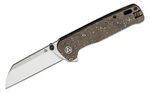 QSP Knife QS130XL-E1 Penguin Plus Copper Titanium vreckový nôž 8,6cm, titán, uhlíkové vlákno, meď