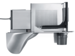 GRAEF S50000EU Elektrický kráječ SKS500 stříbrná barva, skladovací box, mini kráječ