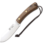 JOKER CN136 NESSMUK bushcraft nůž 11 cm, ořechové dřevo, kožené pouzdro