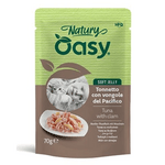 OAWNJCB007012A Oasy Natury Soft Jelly Tuna with clam (pouch) 70g