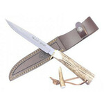 GRED-14 Muela 140mm blade, stag handle, stainless steel guard