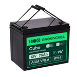 Green Cell AGM12V75AH-J VRLA zselés akkumulátor 12V 75Ah 