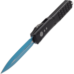 Microtech 122-1JK Ultratech Jedi Knight automatický nůž 8,8 cm, modrá, černá, hliník