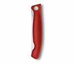 Victorinox 6.7831.FB Swiss Classic zavírací nůž na zeleninu 11 cm, červená