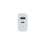 Maxlife MXTC-10-30AC PD QC nabíjačka 1x USB-C 1x USB 30W, biela (OEM0101404)