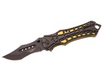 Herbertz 572012 kapesní nůž 8,7 cm, černo-žlutá, hliník, ocel