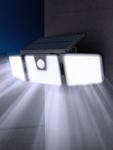 Modee LED solárny reflektor so senzorom pohybu 650 lm (ML-WS137)