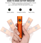 Baton 3 Pro Max (Orange) CW OLIGHT Customized 4000mAh 3.6V 21700 
Rechargeable lithium-ion Ba