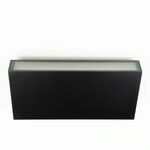 Modee LED čierna nástenná lampa 8W 710lm neutrálna biela (ML-LWL0004)