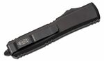 Microtech 121-1T Ultratech Black Tactical Standard automatický nôž 8,8 cm, celočierna, hliník