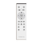 Modee LED okrúhle stropné svietidlo 30W RGB+3CCT 540mm, ventilátor, ovládač (ML-CLRGB-3CCT30W-F2W)