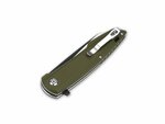 QSP Knife QS108-B Phoenix Green vreckový nôž 9,5 cm, satin/čierna, zelená, G10