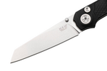 MKM MK MI-ABK MIURA vreckový nôž 6,9 cm, Stonewash, čierna, hliník