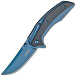 Kershaw K-8320 OUTRIGHT zsebkés rásegítéssel 7,6 cm, fekete, kék, G10, acél