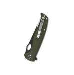QS126-B QSP Knife Gavial D2, green G10