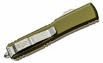 Microtech 122-10OD Ultratech OD Green Standard automatický nôž 8,8 cm, Stonewash, zelená, hliník