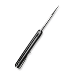 S23064-2 Sencut Omniform fekete vászon Micarta nyél, szatén bevonatú 9Cr18MoV penge Lin