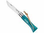 002200 OPINEL OPINEL VRI N°06 Trekking Turquoise- vreckový nôž, rukoväť bukové drevo, tyrkys