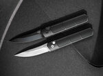 Böker Plus 01BO474 Kwaiken Grip Auto Black automatický nůž 8,5 cm, černá, hliník, spona
