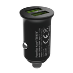 CADM-GC-36AA Green Cell autós töltő PowerRide Nano36 36W 2xUSB-A, Ultra Charge