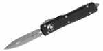 Microtech 122-10AP Ultratech Black Standard automatický nôž 8,8 cm, Apocalyptic, čierna, hliník