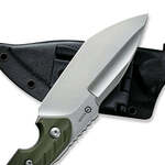 CIVIVI C21040-2 Maxwell fix kés 12 cm, Stonewash, zöld, G10, Kydex hüvely