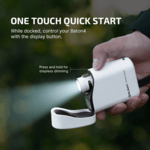 Baton 4 Premium Edition (White) OLIGHT 650mAh 3.6V IMR16340_x000D_
Rechargeable Lithium Battery