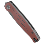 PFE07RDW Petrified Fish PFE07
Morse Black Stonewashed 154CM Red with Black G10