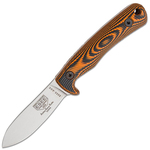 ESEE-AGK35V-OR ESEE Ashley Emerson hunting nůž, s35vn Blade, Orange G10 rukojeť, Kydex sheath