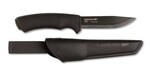 Morakniv 12490 Bushcraft Black vnější nůž 10,9 cm, černá, plast, guma, plastové pouzdro