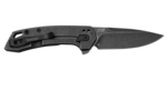 Kershaw K-5560 RADAR zsebkés rásegítéssel 7,4 cm, Blackwash, teljesen acél