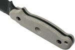 ESEE-LS-PE Laser Strike univerzális kés 12,7 cm, fekete, natúr Micarta, Kydex tok