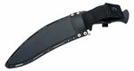 Cold Steel 35GKP Gurkha Kukri Plus pevný nůž 30,5 cm, černá, Kraton, pouzdro Secure-Ex