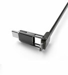 Remax RC-070th dátový kábel 3v1 (USB-C, micro-USB, lightning) 1m čierny AA-7069