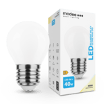 Modede LED izzószál tejes Globe Mini G45 4W E27 4000K