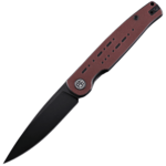 PFE07RDW Petrified Fish PFE07
Morse Black Stonewashed 154CM Red with Black G10