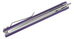 S20029-1 Sencut Jubil Purple G10 fogantyú, kőmosott D2 pengebetét zár