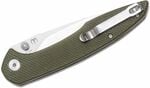 CJRB J1905-GNF Centros kapesní nůž 9,3 cm, Stonewash, zelená, G10